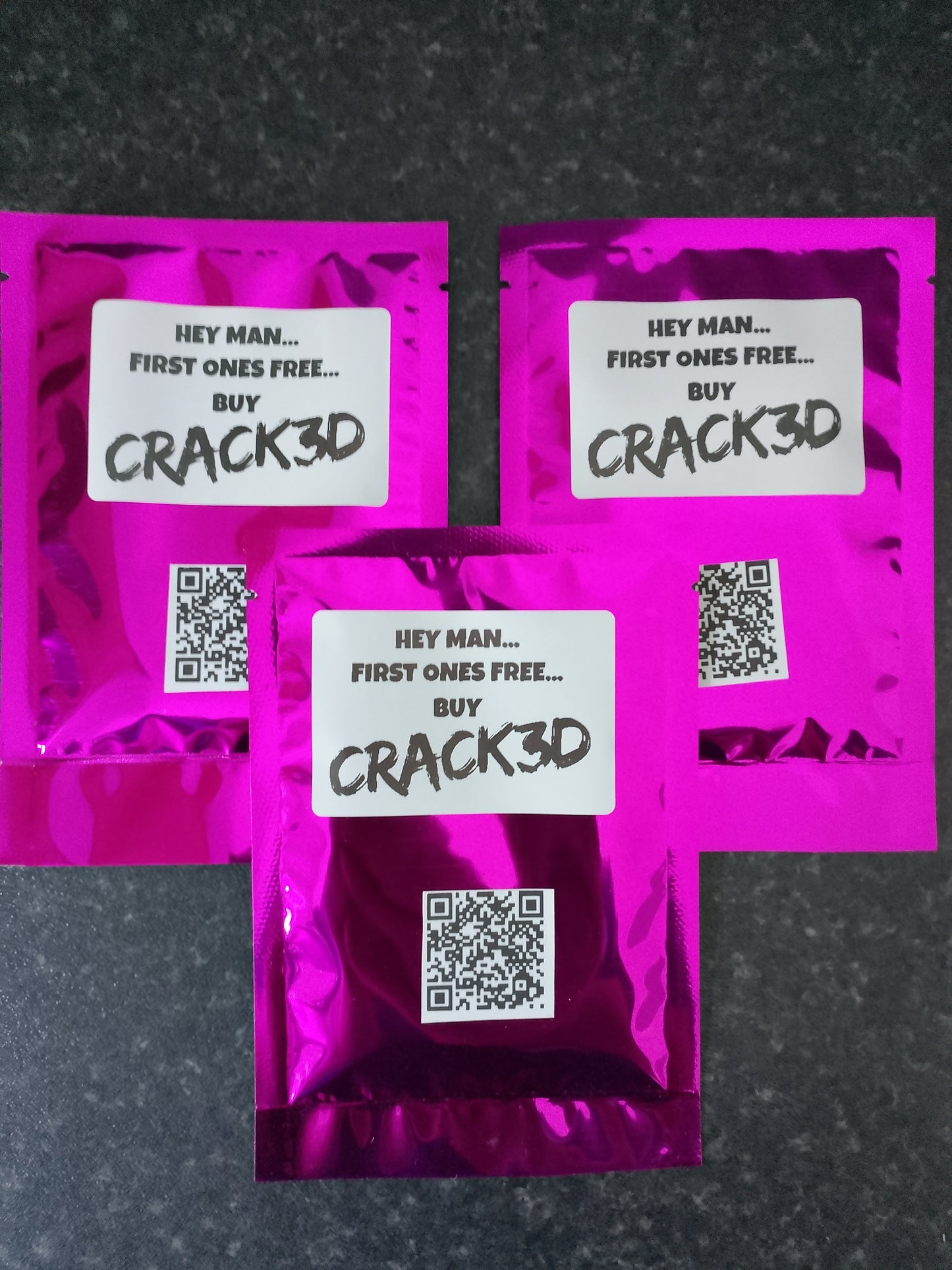 CRACK3D Pre-Workout | 3 or 5 Serving Sample Pack